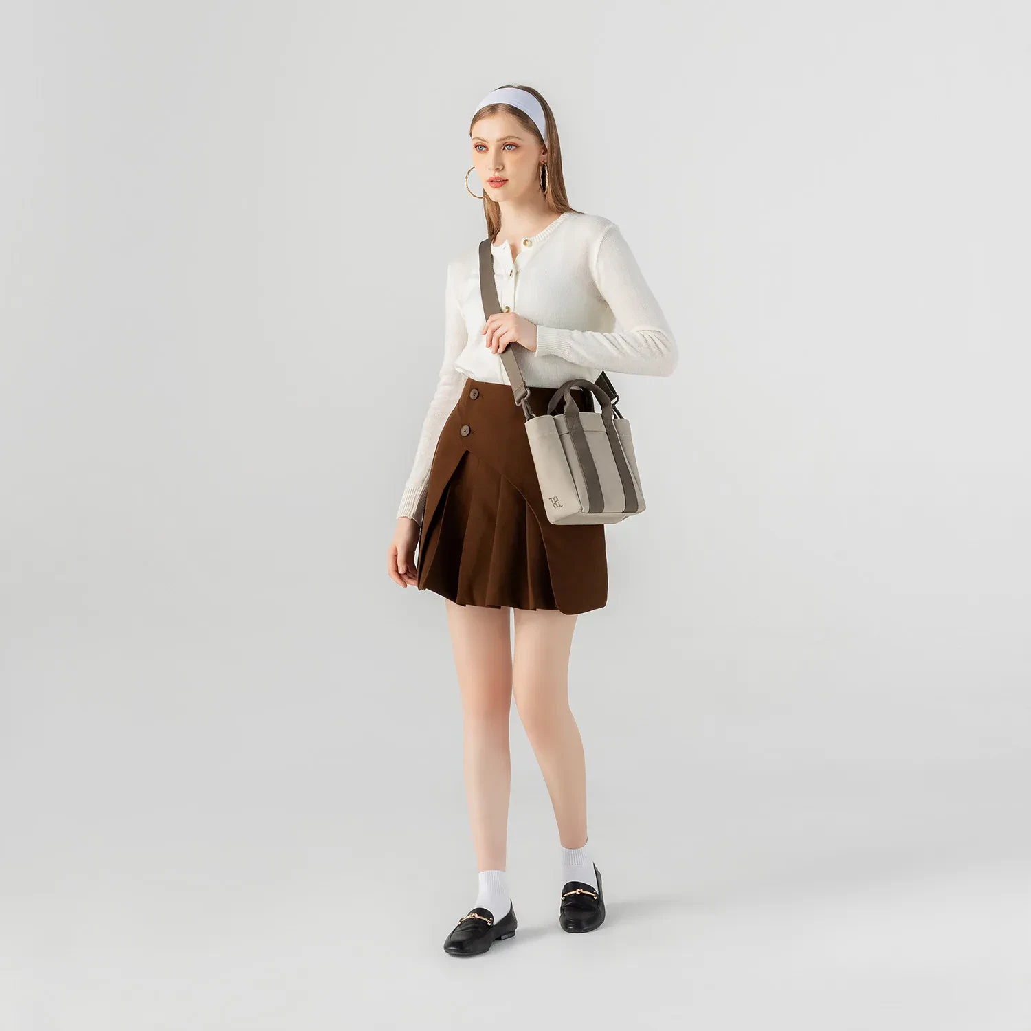 TURA S TOTE - ASH MOCHA